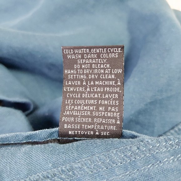 Women's Blue Pants - Picture 8 of 10